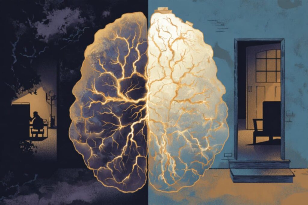 Dopamine Links Social Isolation to Brain Myelin Damage