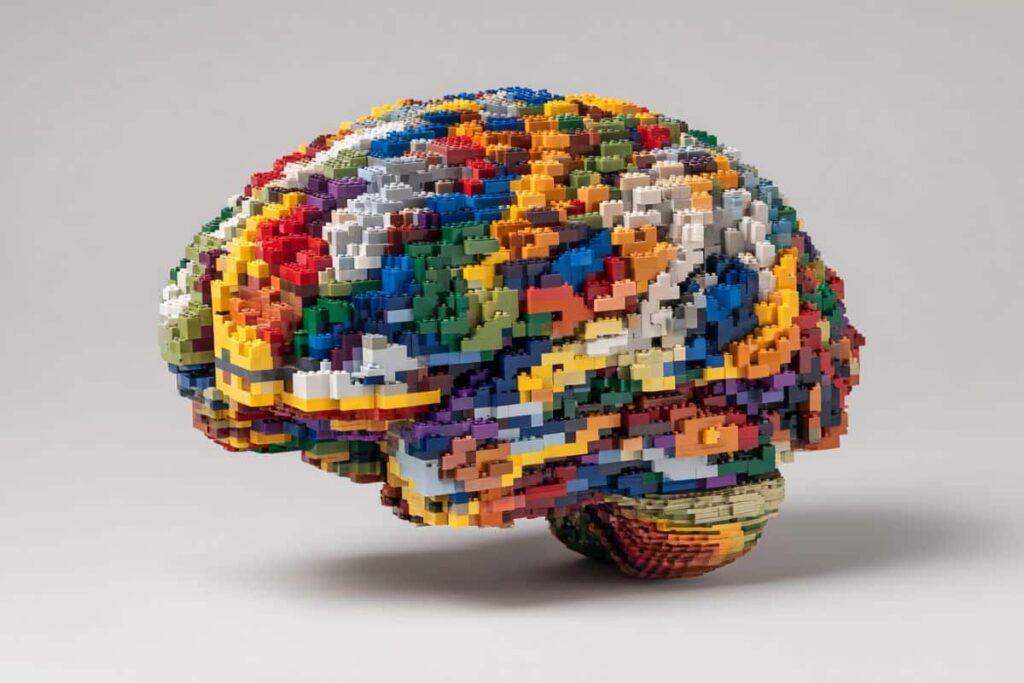 Brain Rebuilds New Skills Using “Cognitive LEGO Blocks”