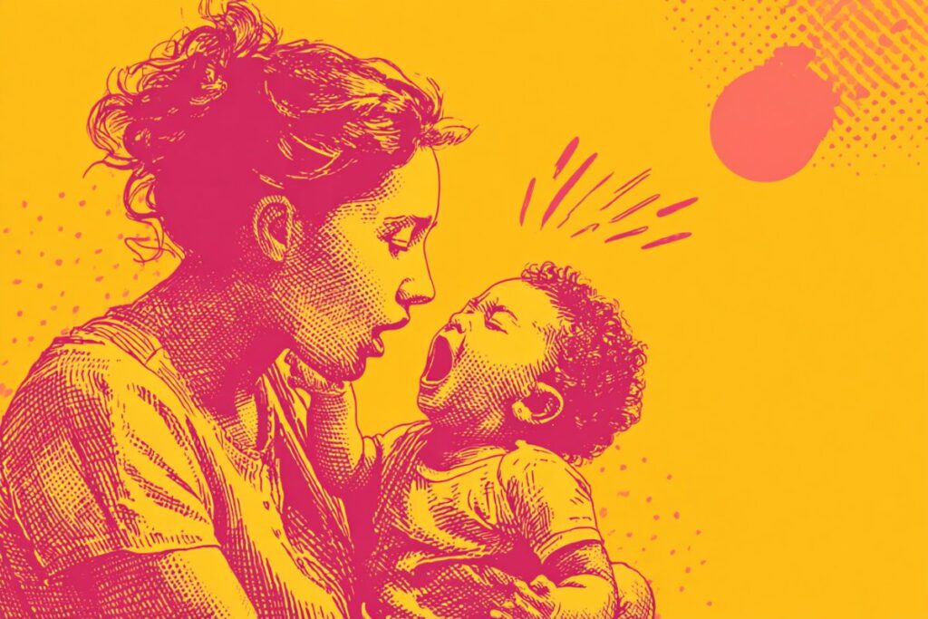 Maternal Stress Speeds Up Baby Teething